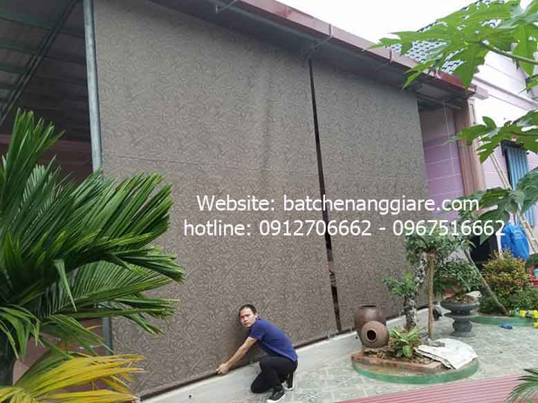 bạt che nắng ban công tự cuốn