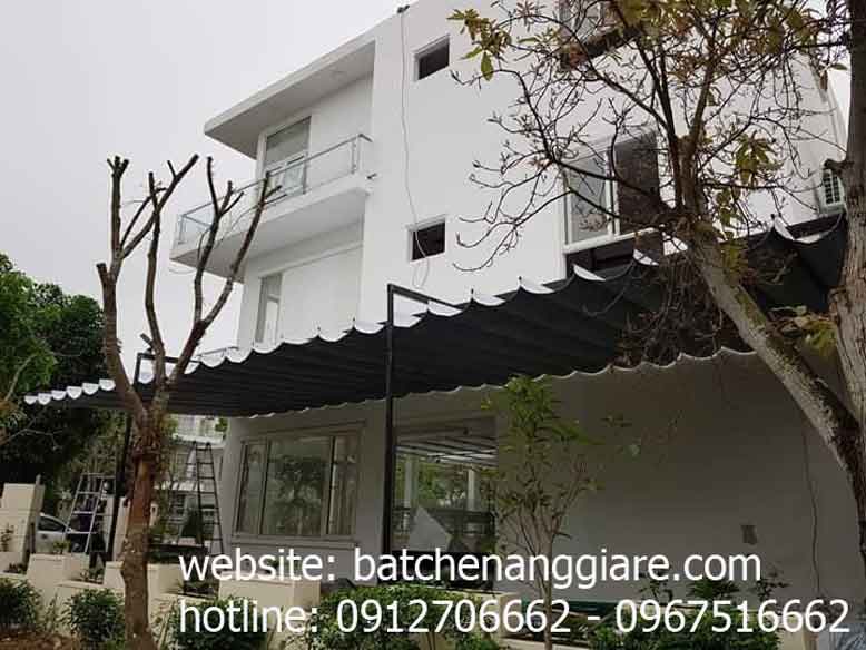 Lắp Đặt Mành Bạt Che Nắng Mưa Ban Công Tự Cuốn Tại Thanh Oai Hà Nội