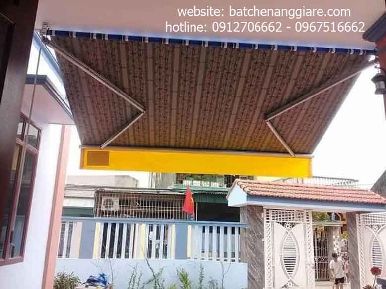 Lắp Đặt Mành Bạt Che Nắng Mưa Ban Công Tự Cuốn Tại Thanh Oai Hà Nội