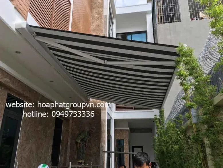 bạt m&aacute;i hi&ecirc;n di động